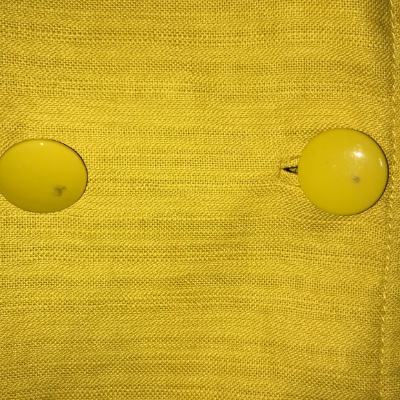 J Crew Yellow Long Coat - Picture 8 of 8